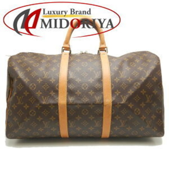 Louis Vuitton Bag Keepall Boston Brown Monogram - Picture 1 of 9